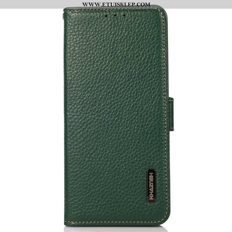 Obudowa Etui Na Telefon do Sony Xperia 5 IV Skóra Liczi Khazneh Rfid